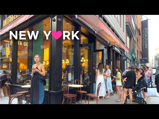 [4K]🇺🇸NYC Walk: Lower Manhattan,5th Ave & Broadway/Flatiron District, Eataly, Anita Gelato, Sep 2022