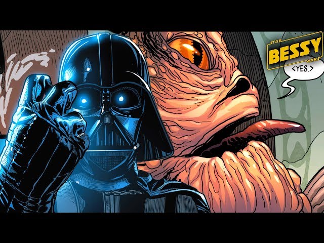 Why Darth Vader Force Choked Jabba(Canon) | COMIC MOVIE