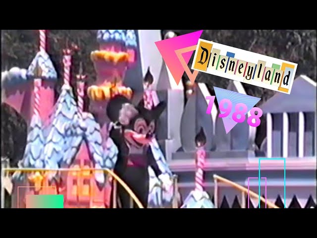 Disneyland 1988 home movie - Mickey Mouse 60th Birthday celebration - 80's Memories - 80slife