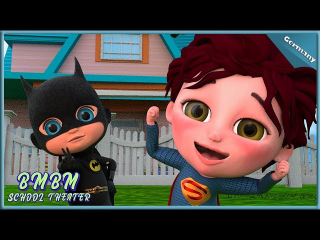 Superhelden - Babylieder – Kinderreime und Kinderlieder Bmbm School Teather - Deutsch #138
