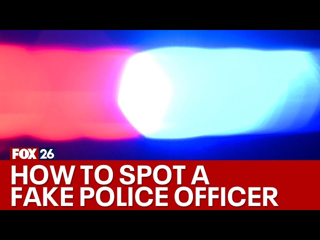 Sheriff explains how to spot a fake police officer and what to do