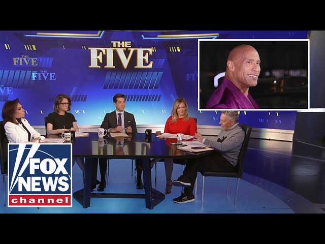'The Five': 'The Rock' is refusing to back Biden in 2024
