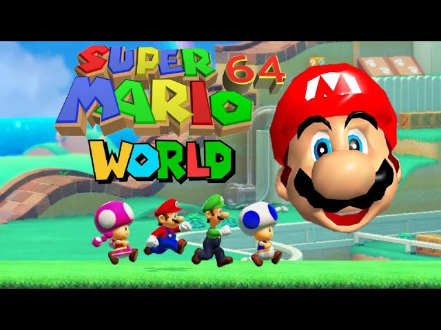 Super Mario 64 World - Full Game Walkthrough