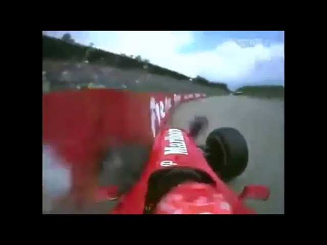 Top 10 F1 crashes of the 2000 season