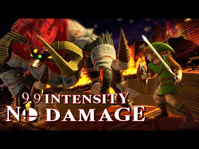Link VS Ganon | No Damage - 9.9 Intensity | Super Smash Bros. Ultimate