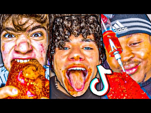 Extreme Spicy Food 🥵 — TikTok Compilation #9