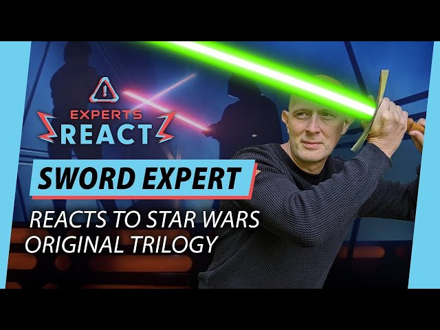 Sword Expert Reacts To The Original Star Wars Trilogy | Lightsaber Fight Scenes