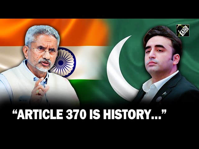 “Wake up and smell the coffee…” Jaishankar’s take on Pak FM on abrogation of Article 370 in J&K