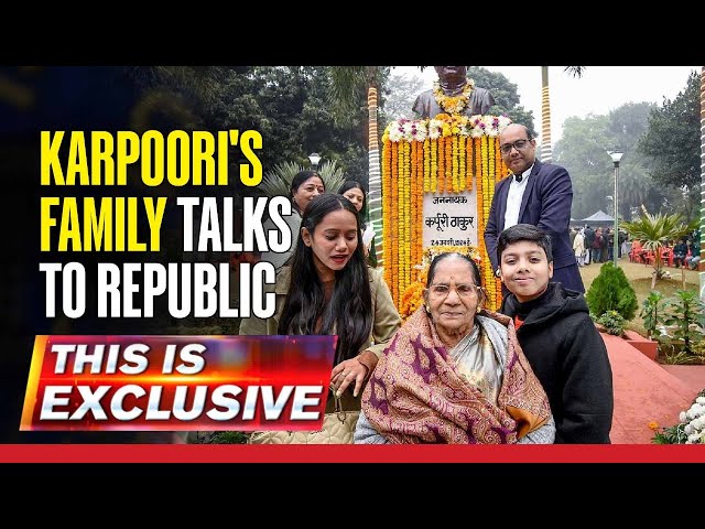 Karpoori Thakur & Others Awarded Bharat Ratna; His Family Talks To Republic | This Is Exclusive