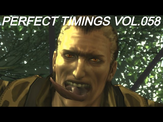 MGS - Perfect live stream timings & other moments. (Vol058)
