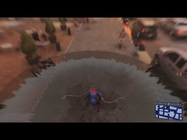 Marvel Spiderman 2 - How to do Superhero Landing - Ground Strike