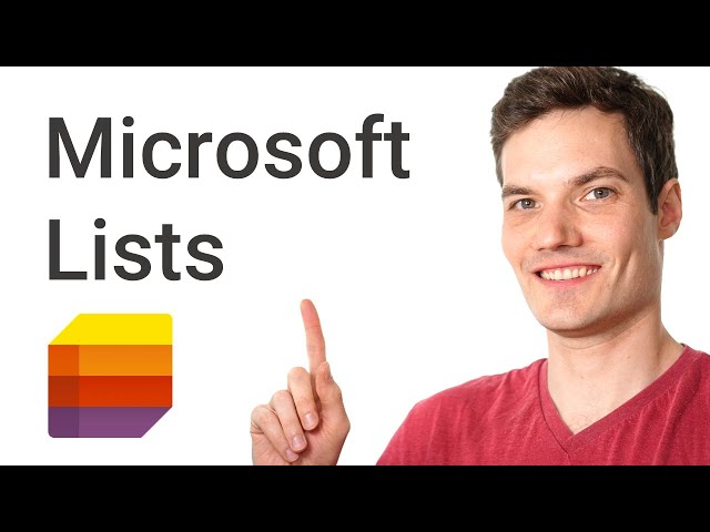How to use Microsoft Lists