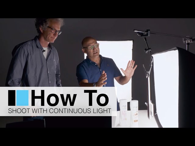 How To Use Continuous LED Lighting For Packshot Photography