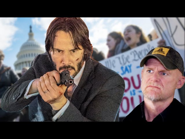 Marine Reacts to Keanu Reeves Learned To Shoot Guns For 'John Wick'