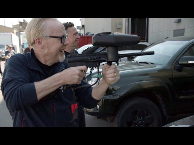Adam Savage Shoots an Expanse Prop Machine Gun!