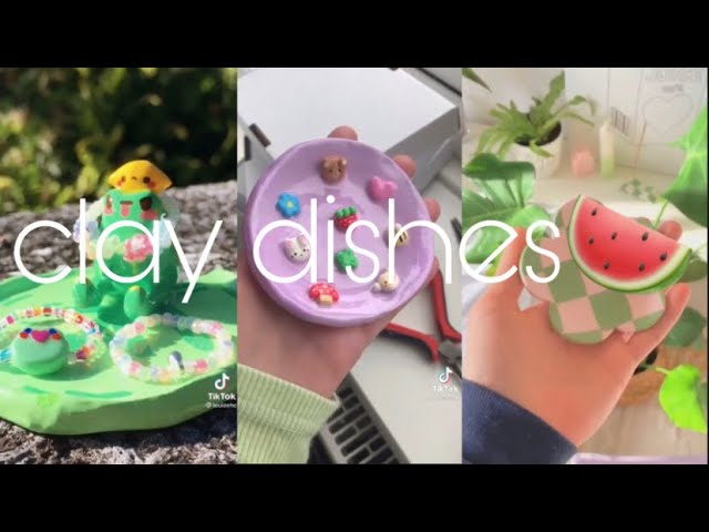 clay dishes 🍉 *tiktok compilation