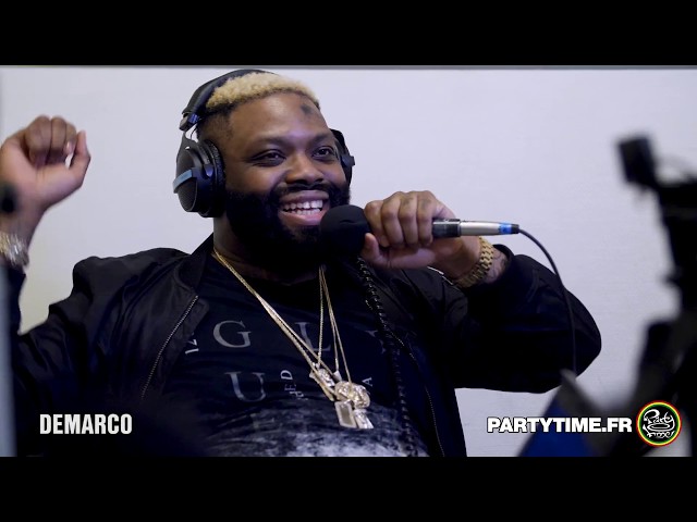 DEMARCO - Freestyle at Party Time radio show - 24 Avril 2019