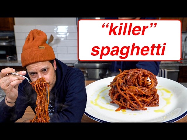 What’s The Secret To This Famous Pasta? BURN IT!
