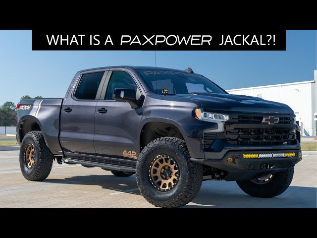 PaxPower Jackal Walk Around!  A true Ford Raptor and Ram TRX rival based on the new Silverado!