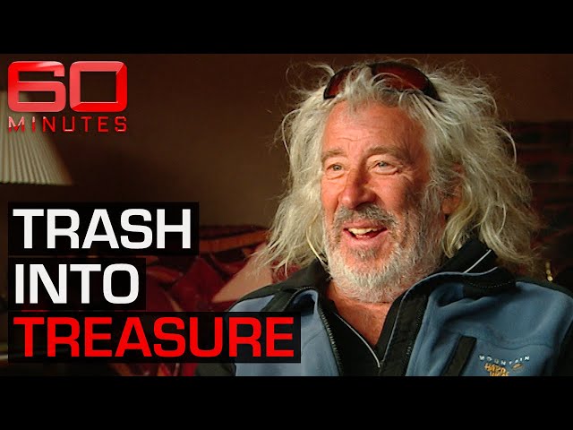 WATCH: This man built a home of the future using trash from the past | 60 Minutes Australia