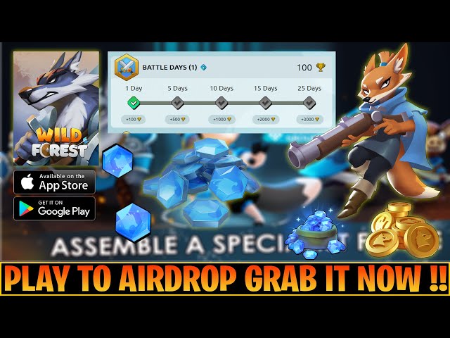 WILD FOREST VIDEO HOW TO GET BATTLE PASS - BAGONG FREE TO PLAY AND EARN MOBILE GAME