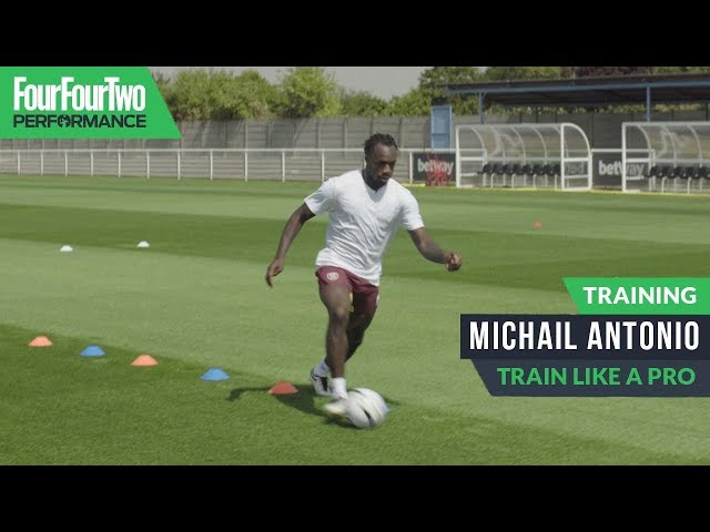 Michail Antonio | Speed and acceleration workout | Train like a pro