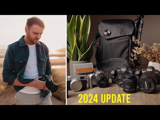 What’s in my Camera Bag 2024 - Canon RF - Travel, Photo & Video