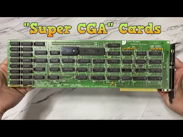 Meet the "Super CGA" Cards