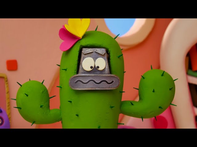 Costume Machine Madness | Funny Cartoons for Kids | The Play-Doh Show ⭐️