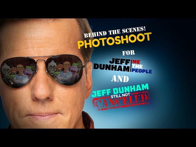 Behind the Scenes! Photoshoot for "Me The People" and the "Still Not Cancelled" Tour! | JEFF DUNHAM