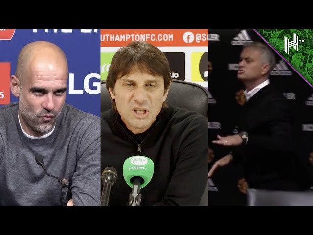 MANAGER MELTDOWNS: Guardiola, Conte, Mourinho, Klopp and Tuchel LOSE IT in press conferences 🤬