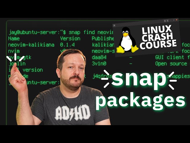The Linux Crash Course - What are "snap" Packages?