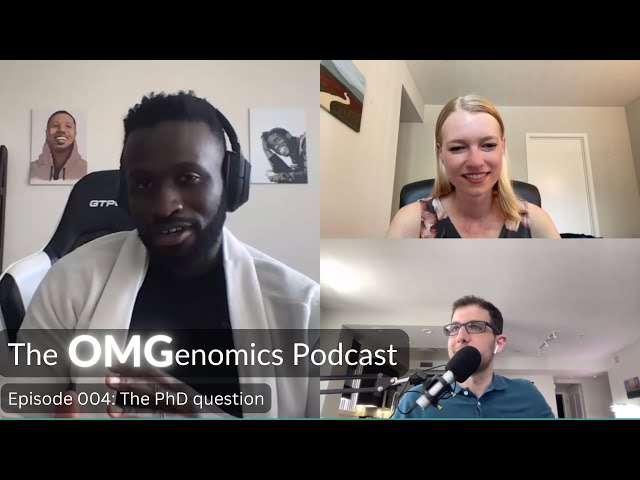 The PhD Question with Steve Osazuwa on the OMGenomics Podcast