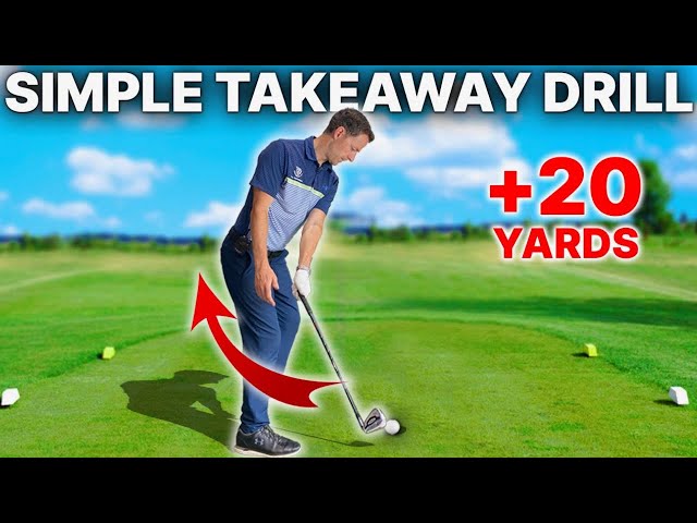 Simple Takeaway Drill - This golf swing takeaway drill was a GAME CHANGER for a recent student