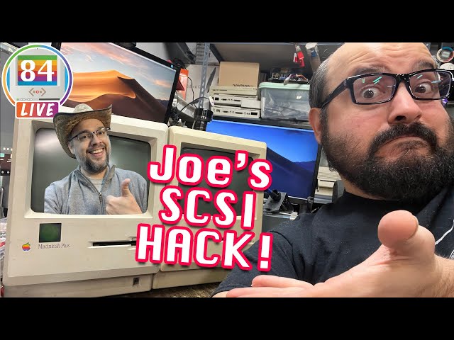 LIVE: Exploring Joe's Cool New Macintosh Plus SCSI Adapter