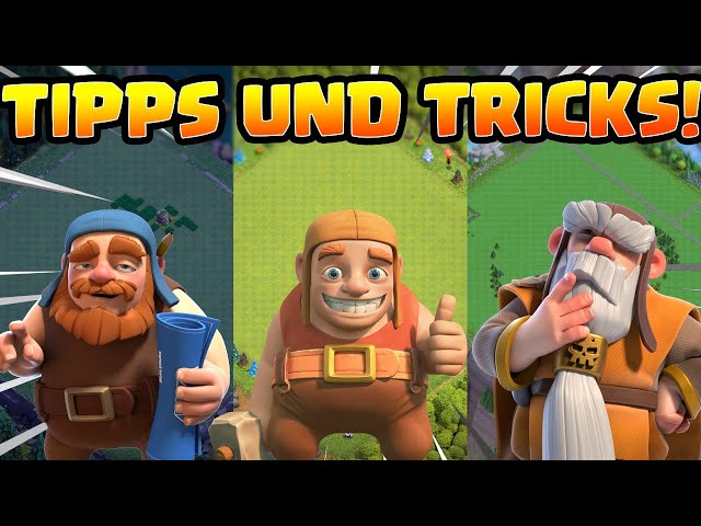 TIPPS & TRICKS FÜR ALLE DÖRFER! 😍😎 Clash of Clans * CoC [deutsch/german]