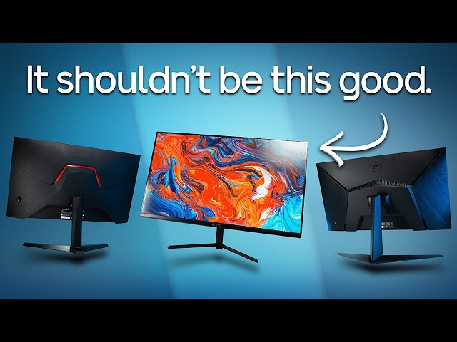 I tested the cheapest gaming monitors (and found a gem)