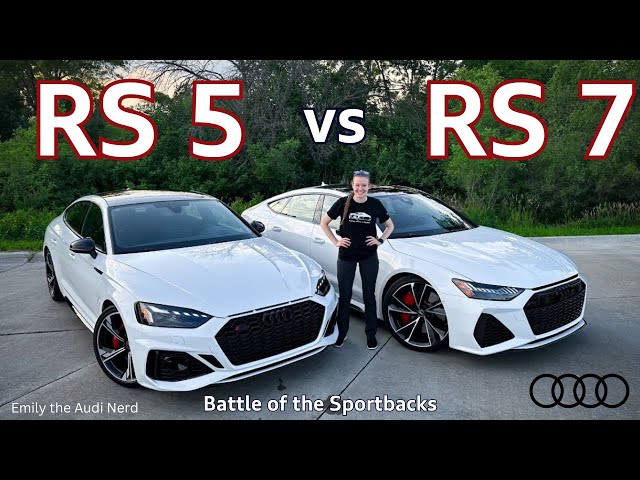 RS 5 vs RS 7: Head to Head battle of the RS Sportbacks