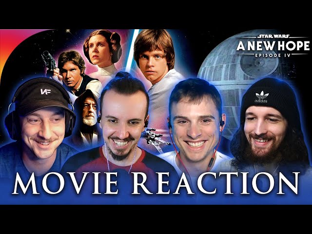 STAR WARS NOOBS Watch Star Wars: A New Hope (1977) for the First Time!!!