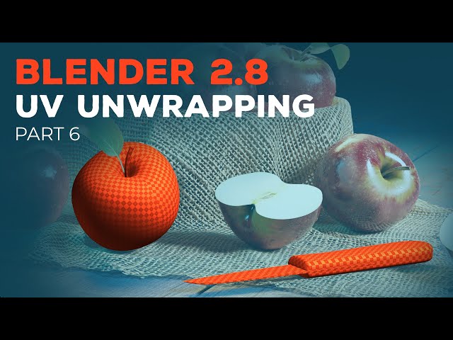 Blender 2.8 Beginner Tutorial - Part 6: UV Unwrapping