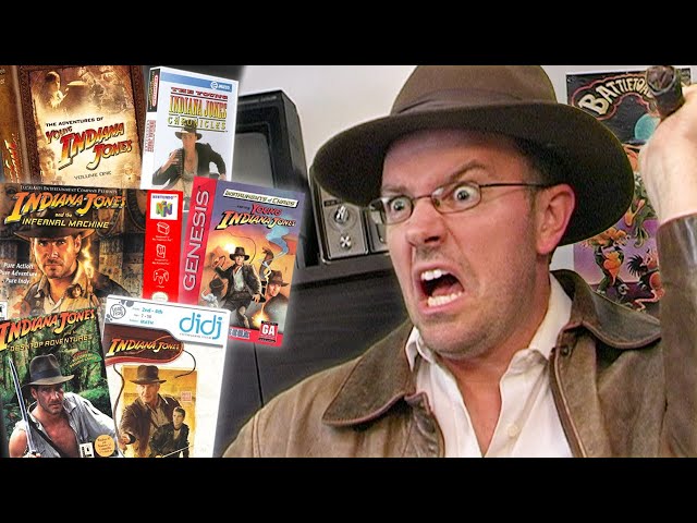 Indiana Jones: Crystal Skull + More (PC, N64, GEN, NES) - Angry Video Game Nerd (AVGN)