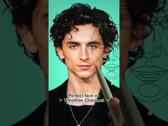 Trying perfect face on Timothée Chalamet ✨ #shorts