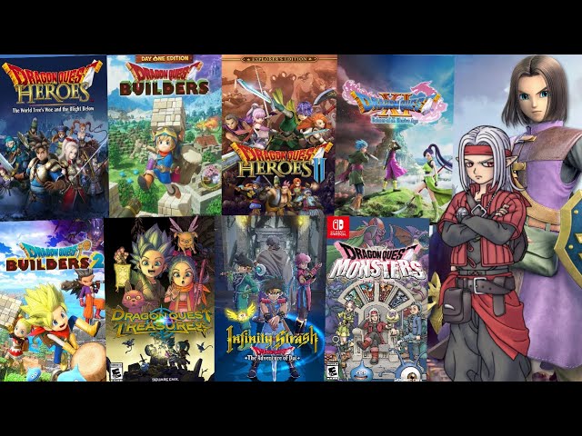 Ranking EVERY Modern Dragon Quest Game WORST TO BEST (Top 8 Games)