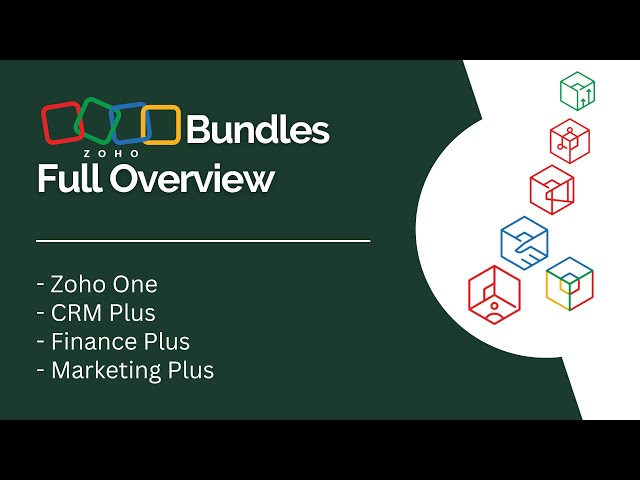 Which Zoho Bundle Is Right For You? Full Zoho Bundles Review
