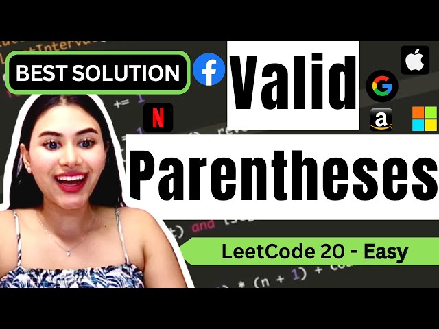 Valid Parentheses - LeetCode 20 - Python