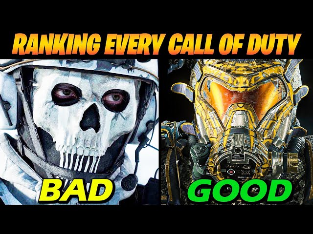 Ranking Every COD Game (Worst to Best)