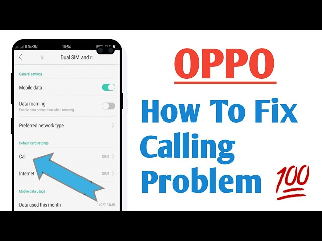 OPPO How To Fix Calling Problem ! How To Solve Call Problem in OPPO