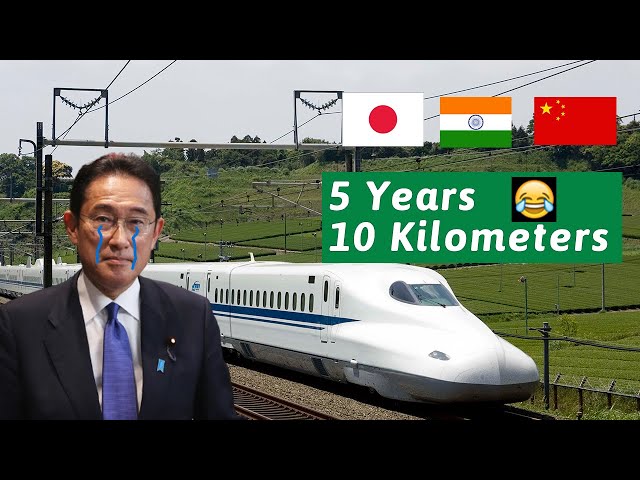 Japan regret stealing Indian order from China, It took 5 years only to complete 10 kilometers