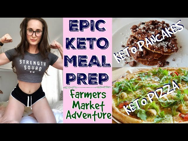 QUITTING KETO | Epic Keto Meal Prep - Pancakes and Pizza!
