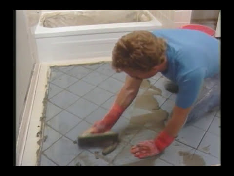 How to install a tile floor